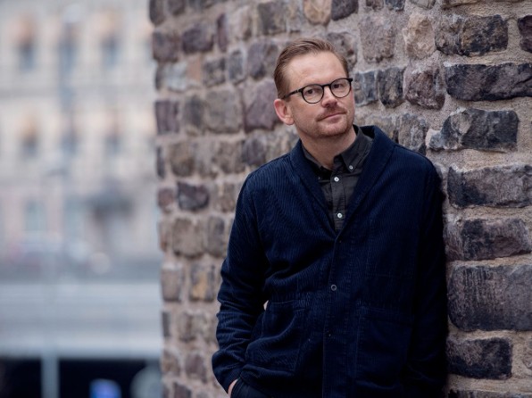 Författaren Simon Sorgenfrei. Foto: Magnus Liam Karlsson. 